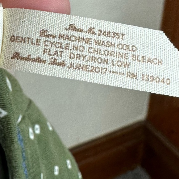 Matilda Jane Green Boho Floral Embroidered Colorful Long Sleeve Blouse Top Small - Picture 12 of 12